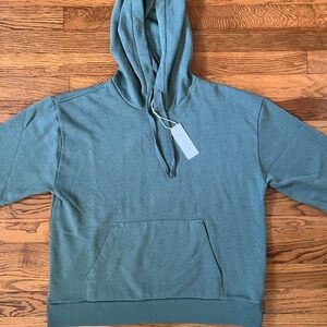 NWT Outerknown Womens Pullover Hoodie Sea Green Small